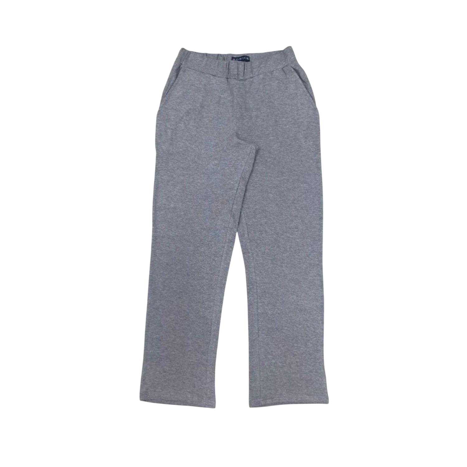 Charcoal - Back - Howick Mens Plain 3 Button Placket Loungewear Set