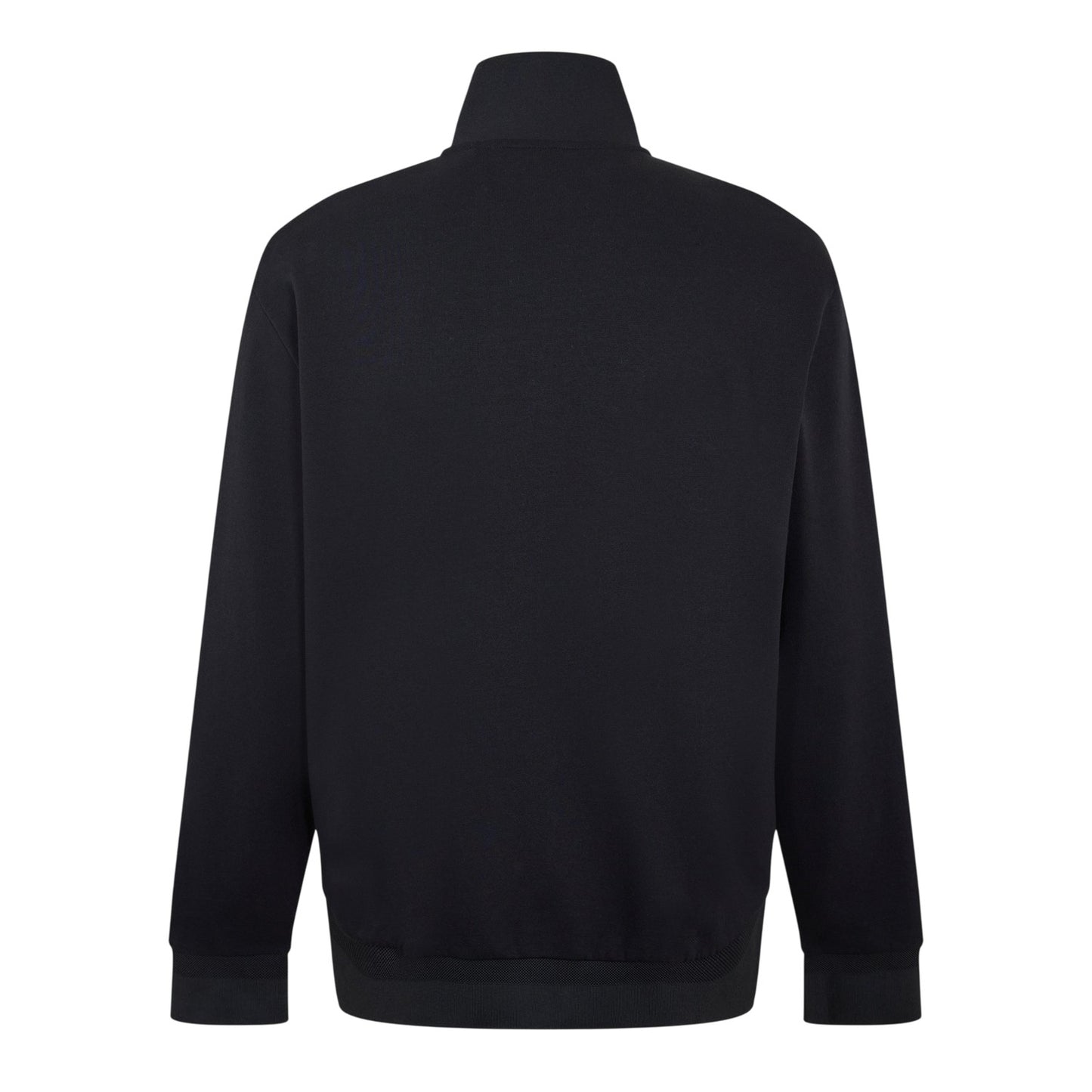 Black - Back - Boss Mens Casual Full Zip Hoodie
