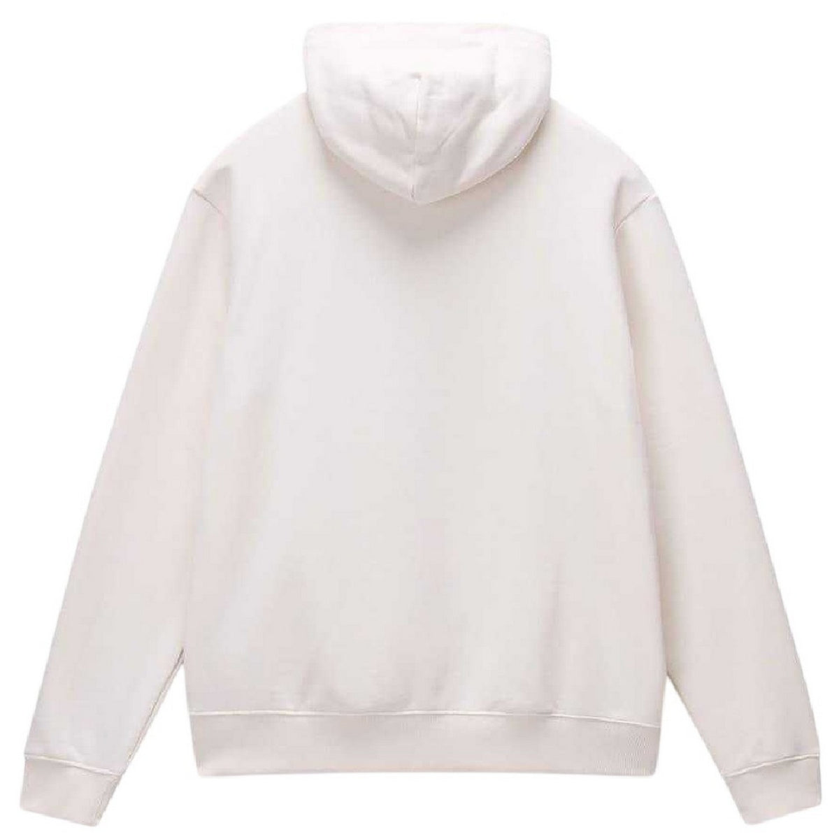 White - Back - Napapijri Mens Box Logo Cotton Loose Fit Hoodie