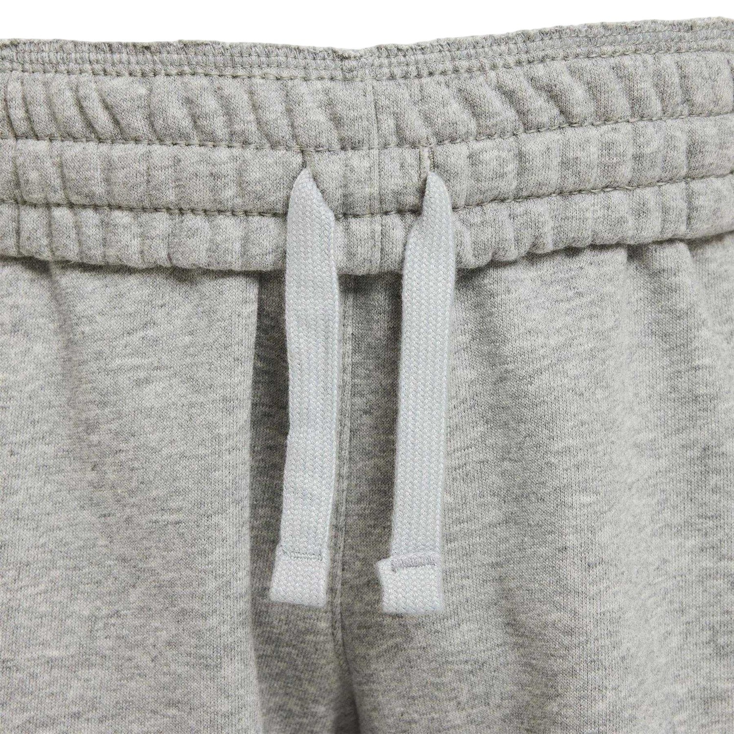 Grey - Side - Nike Childrens-Kids Fleece Cargo Shorts