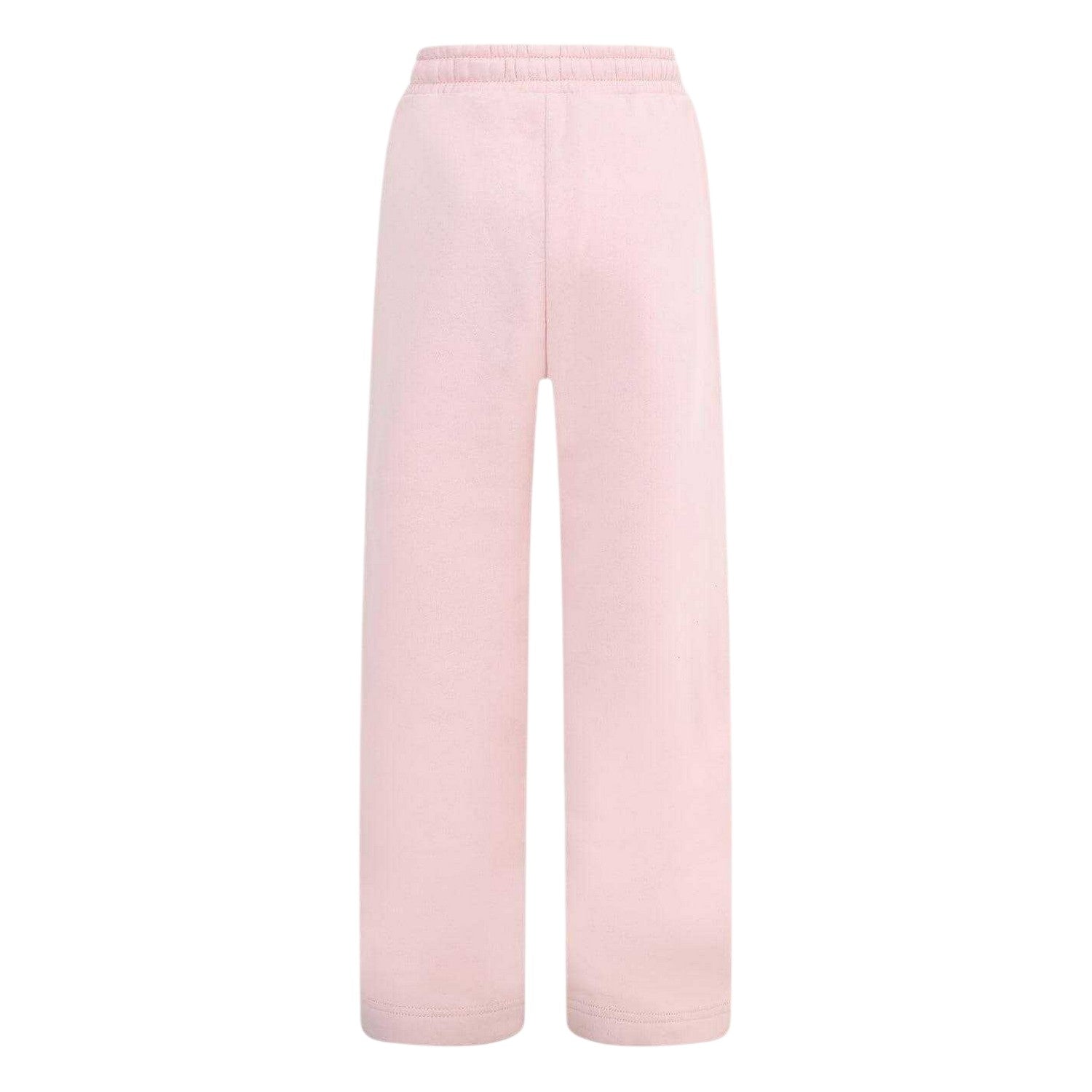 Pink - Back - Rose London Childrens-Kids Jogging Bottoms