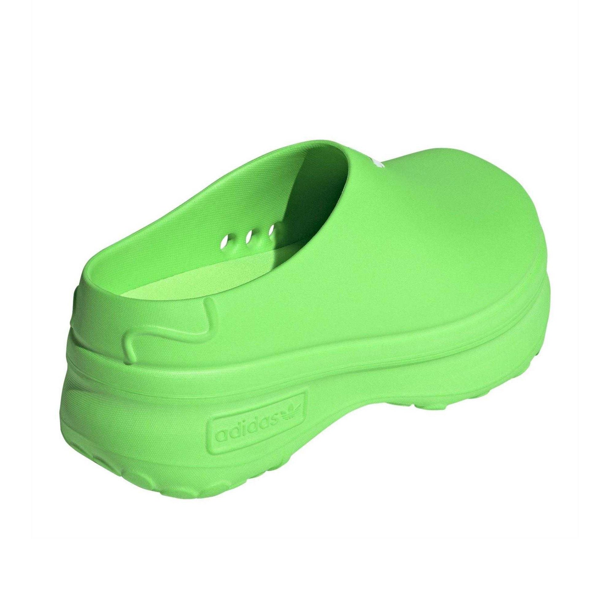 Green - Back - Adidas Womens-Ladies Stan Smith Clogs