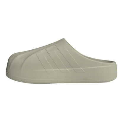 Putty Grey - Side - Adidas Mens Superstar Backless Flat Mules