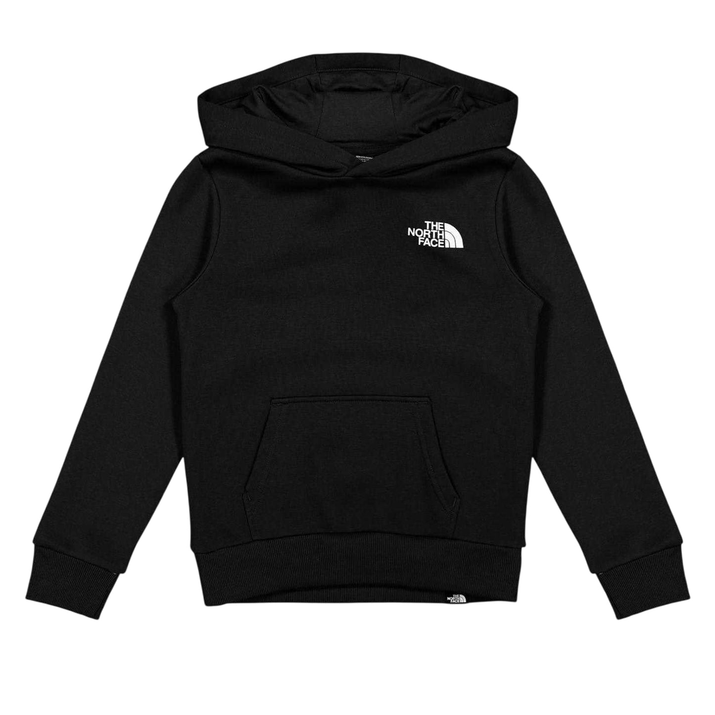 Black - Front - The North Face Childrens-Kids Dome Logo Cotton Blend Hoodie
