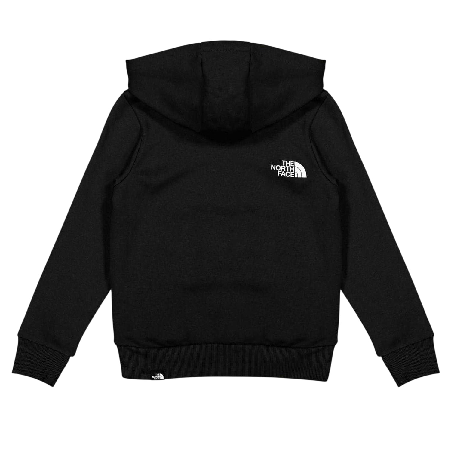 Black - Back - The North Face Childrens-Kids Dome Logo Cotton Blend Hoodie