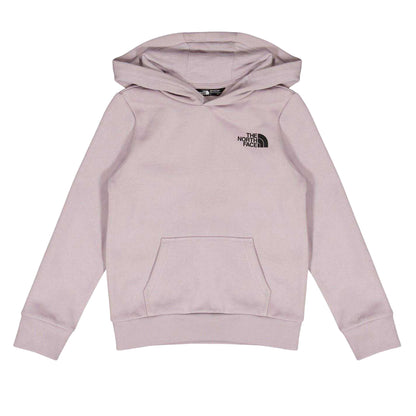 Grey - Front - The North Face Childrens-Kids Dome Logo Cotton Blend Hoodie