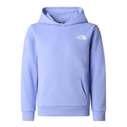Periwinkle Blue - Front - The North Face Childrens-Kids Dome Logo Cotton Blend Hoodie