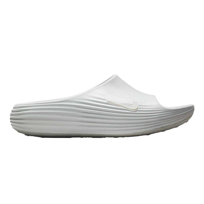 White - Front - Nike Womens-Ladies ReactX Rejuven8 Cushioned Flat Slides