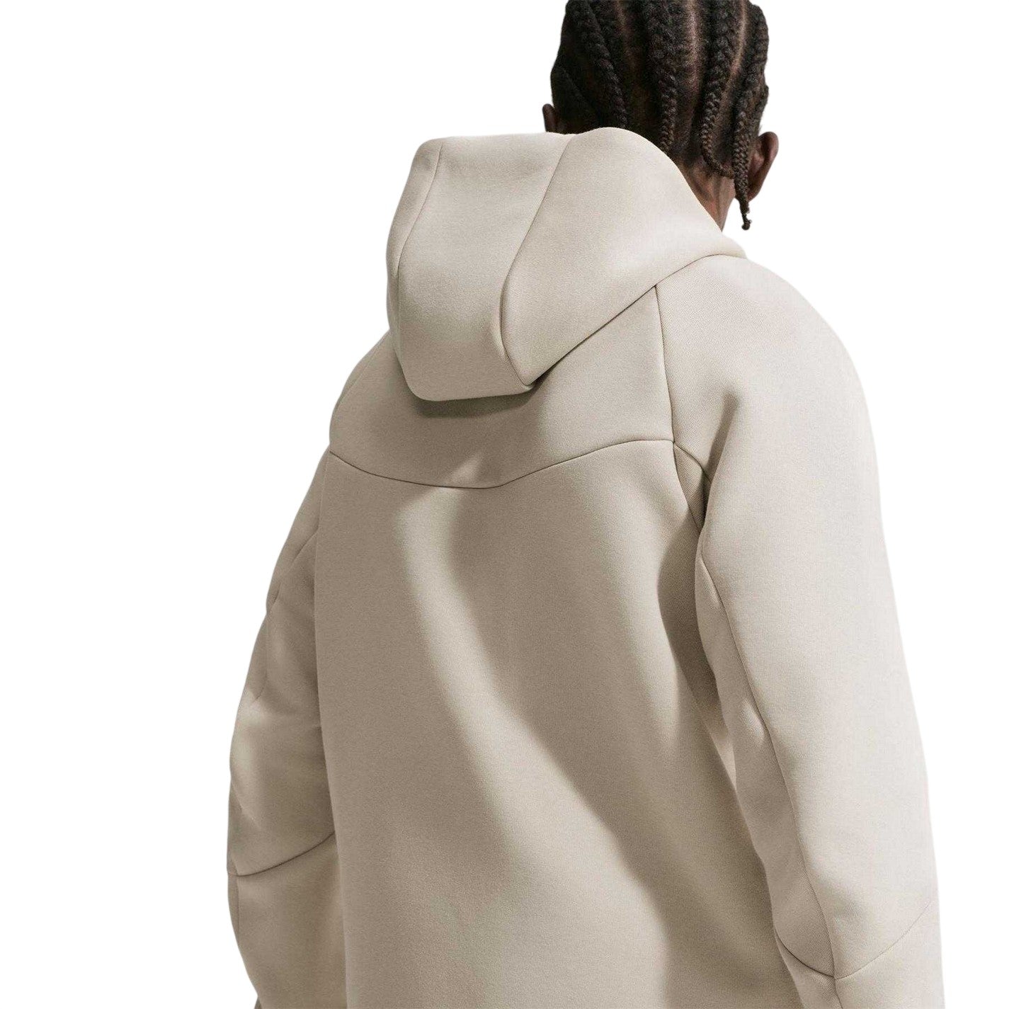 Cream - Lifestyle - Nike Mens Tech Chevron Full Zip Hoodie