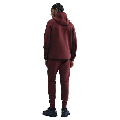 Team Red - Back - Nike Mens Tech Chevron Full Zip Hoodie