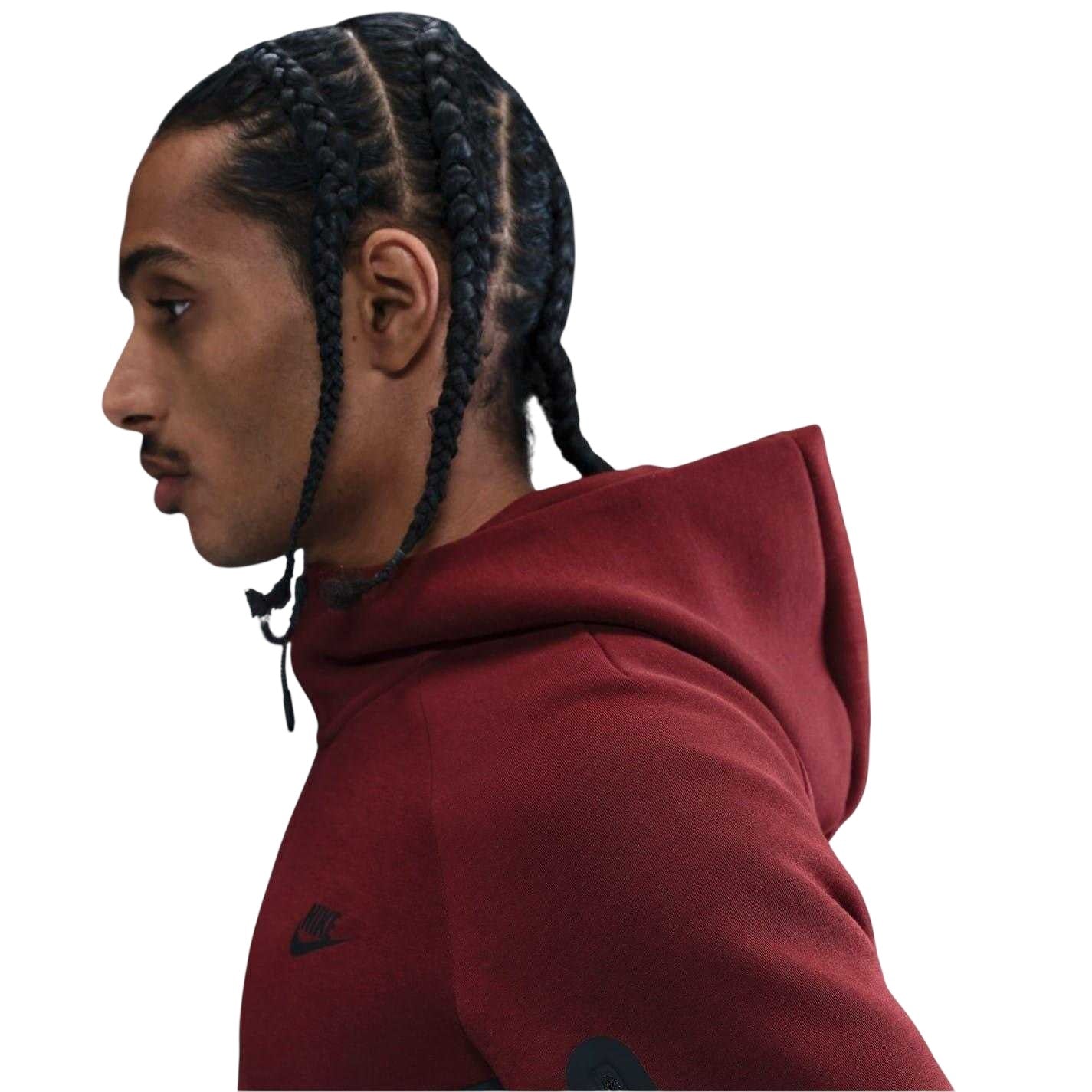 Team Red - Lifestyle - Nike Mens Tech Chevron Full Zip Hoodie