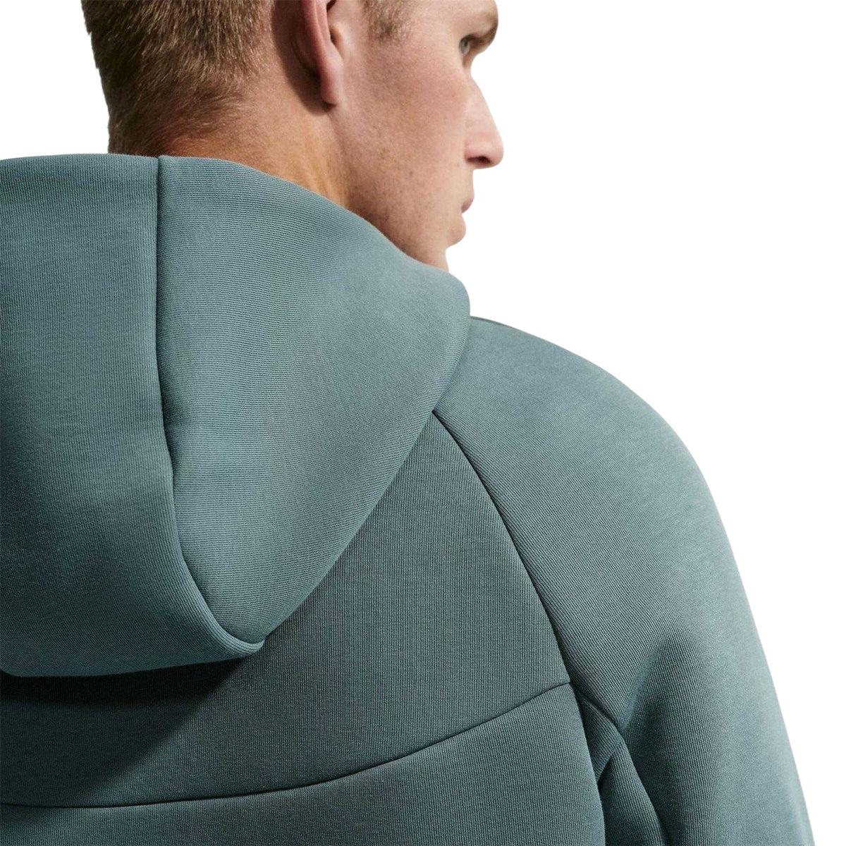Slate - Lifestyle - Nike Mens Tech Chevron Full Zip Hoodie