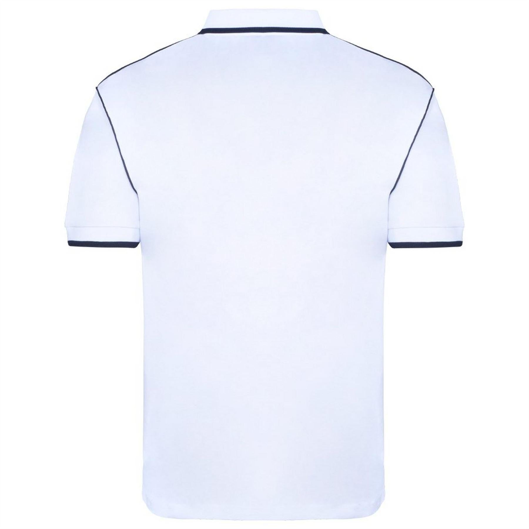 White-Black - Back - Score Draw Mens 1978 World Cup Germany DFB Football Shirt