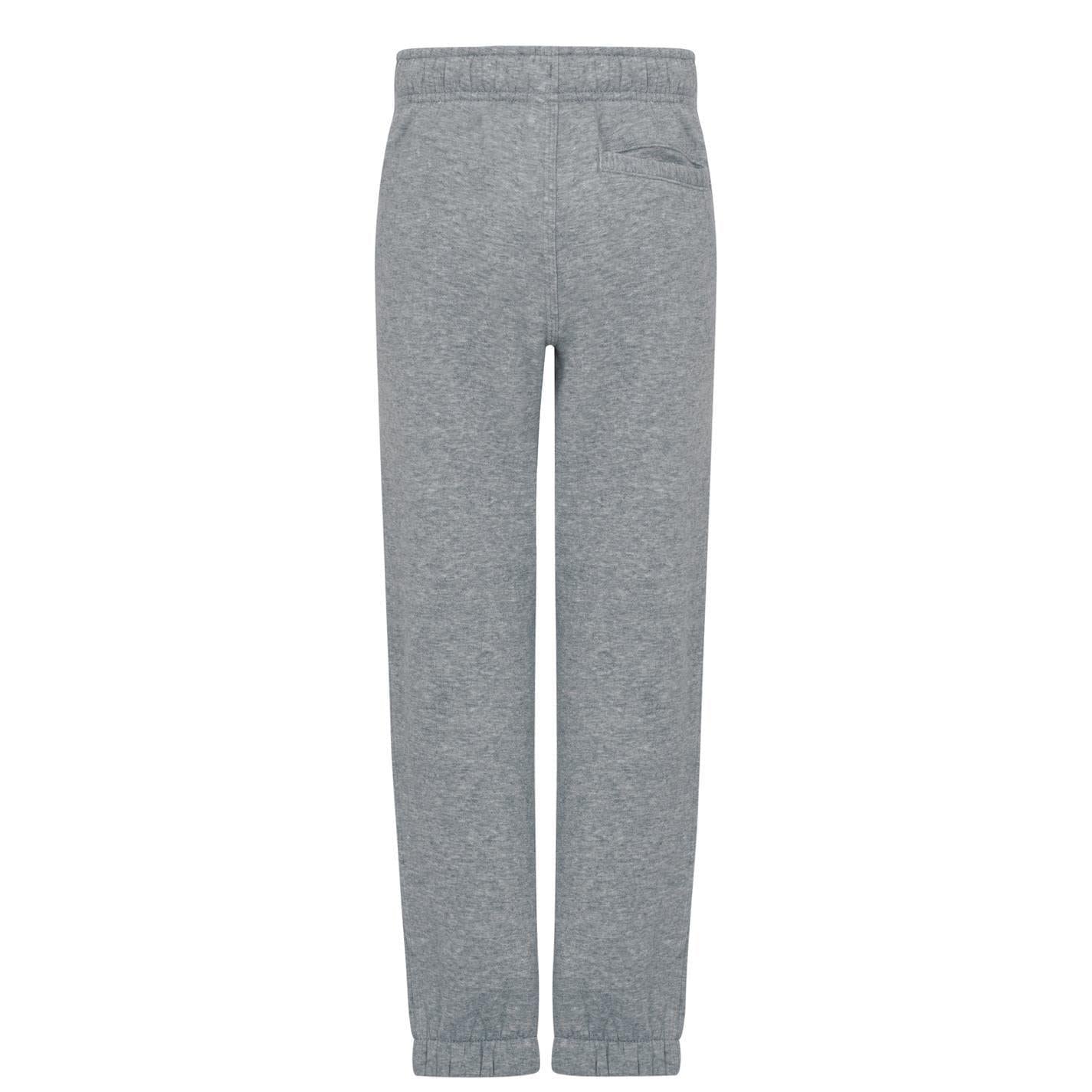 Grey - Back - Nike Boys Club Fleece Sweatpants
