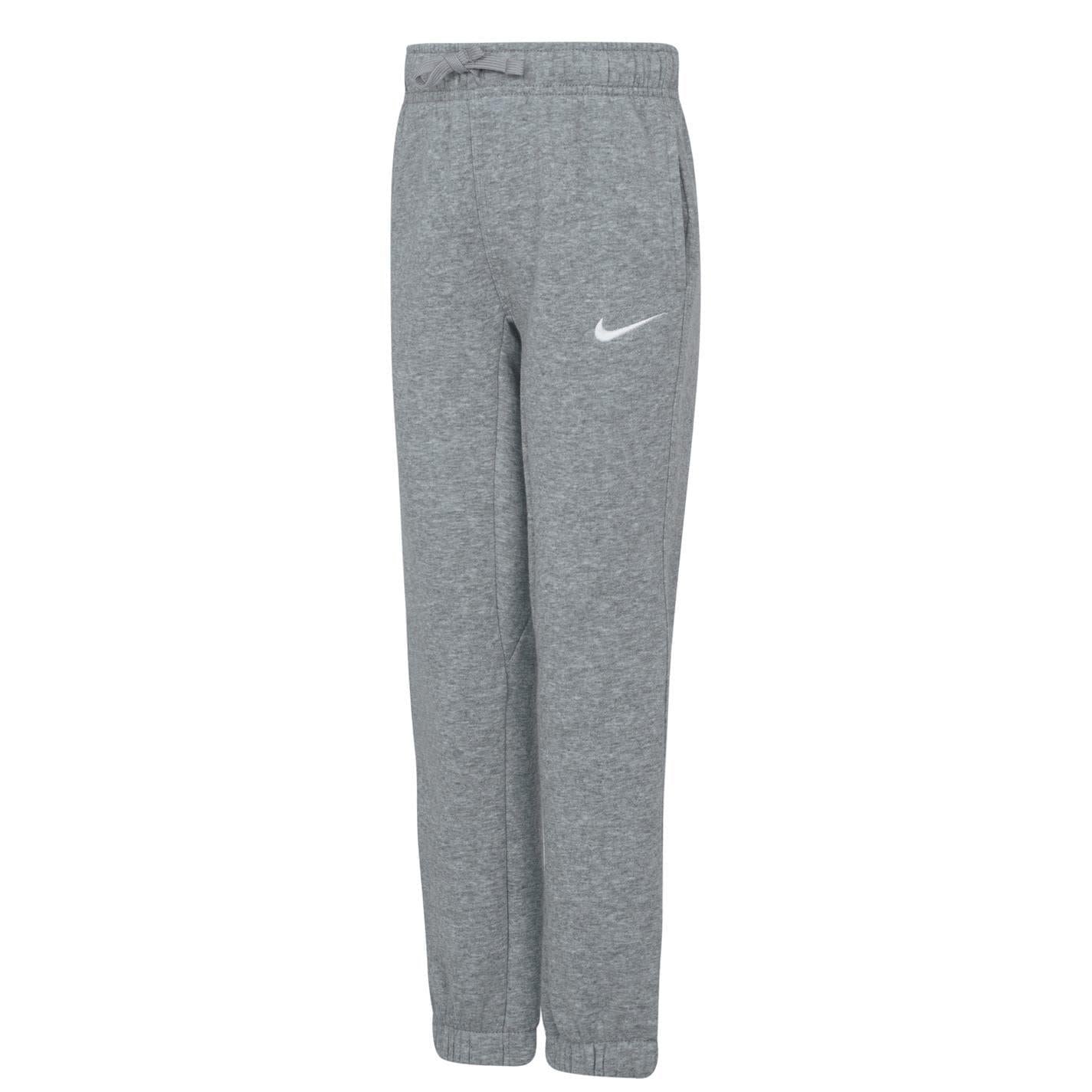 Grey - Side - Nike Boys Club Fleece Sweatpants