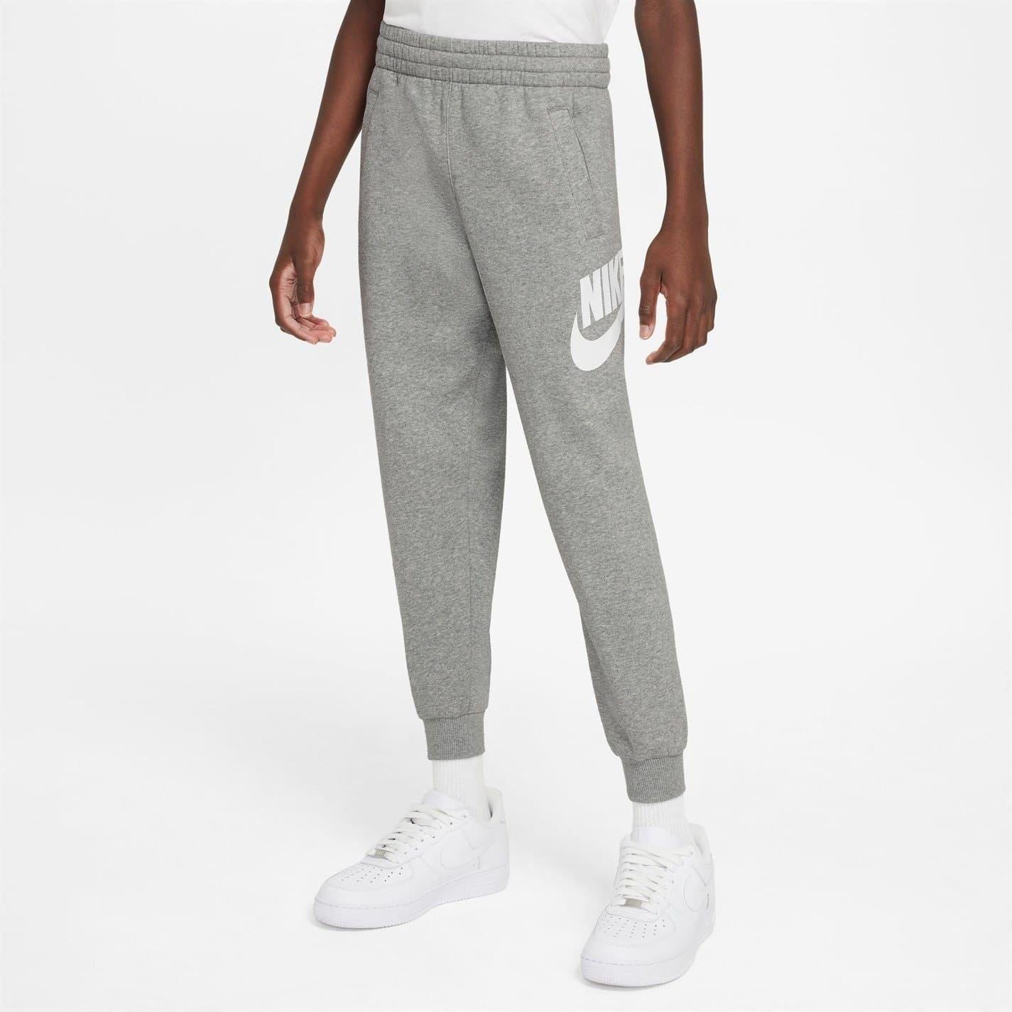 Grey - Lifestyle - Nike Boys Club Fleece Sweatpants