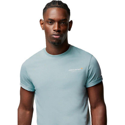 Cloud Blue - Side - Castore Mens McLaren F1 T-Shirt