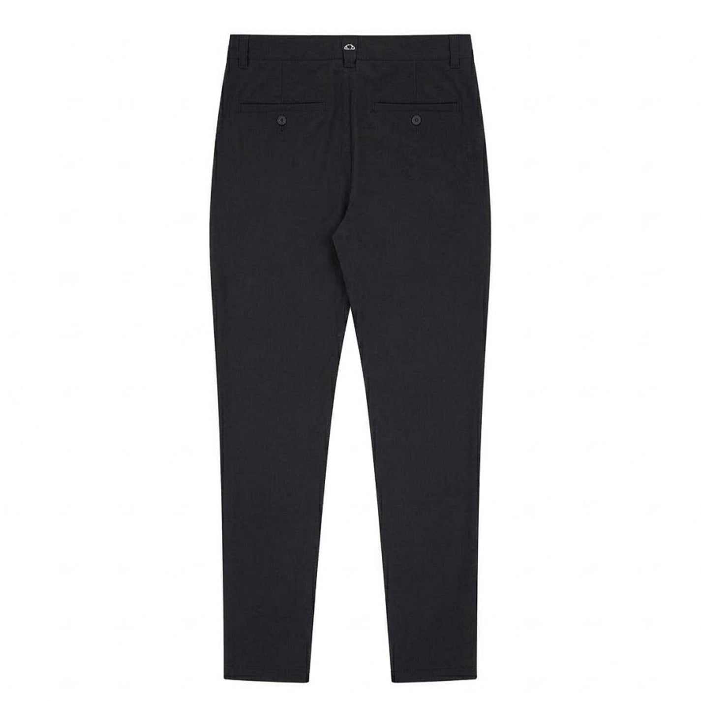 Black - Back - Ellesse Mens Logo Straight Leg Golf Trousers