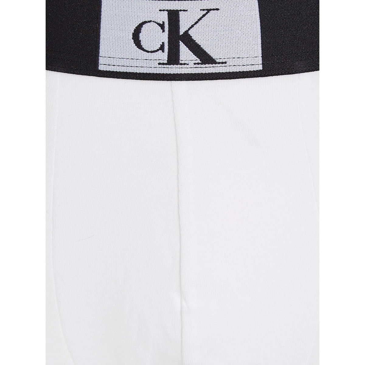 White - Side - Calvin Klein Mens Banded Logo Boxer Shorts