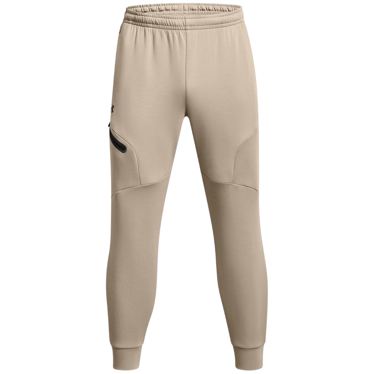 Brown - Front - Under Armour Mens Fleece Tapered Joggers