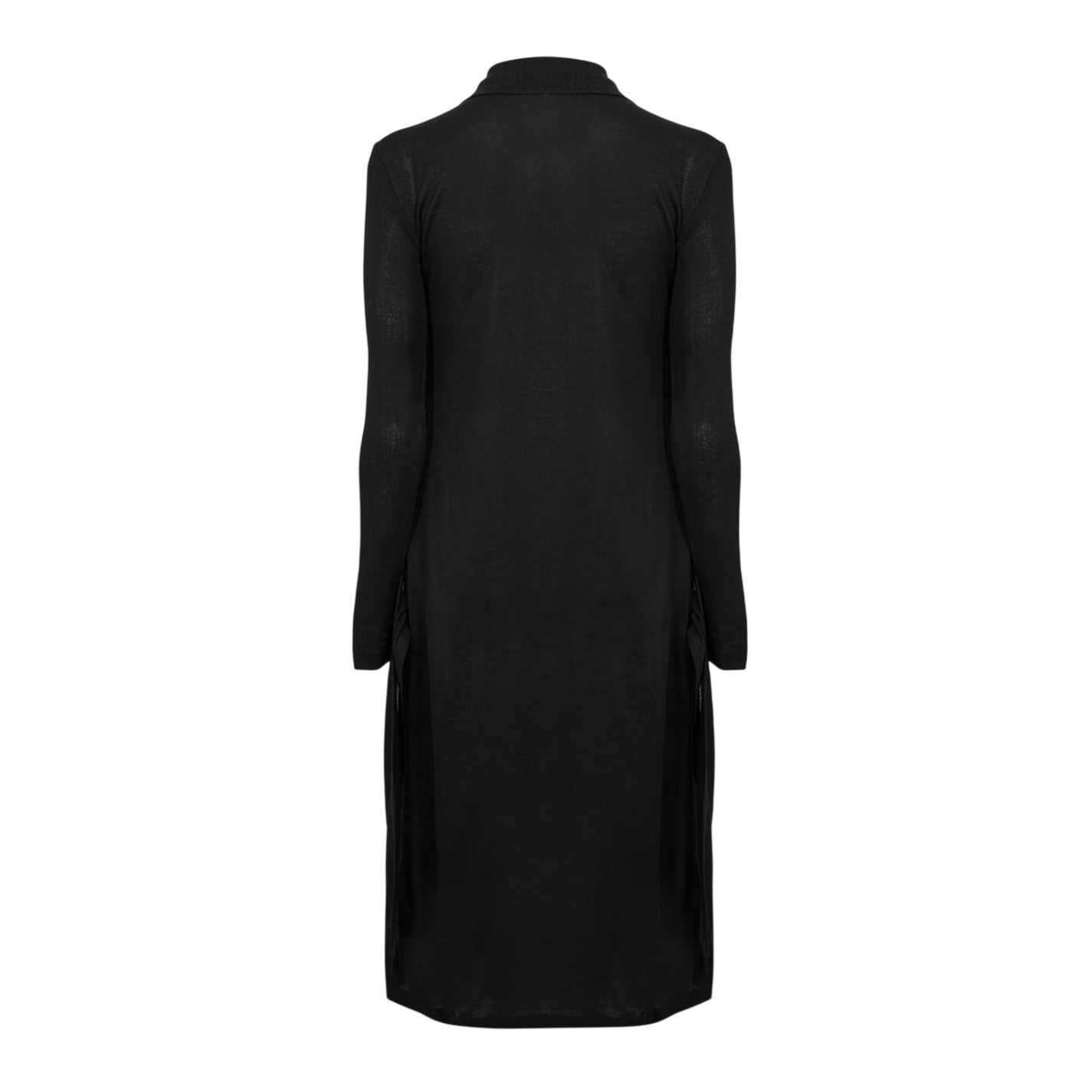 Black - Back - Diesel Womens-Ladies Plain Regular Shirt Dress