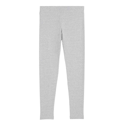 Grey - Back - Puma Girls Essentials Tight Leggings