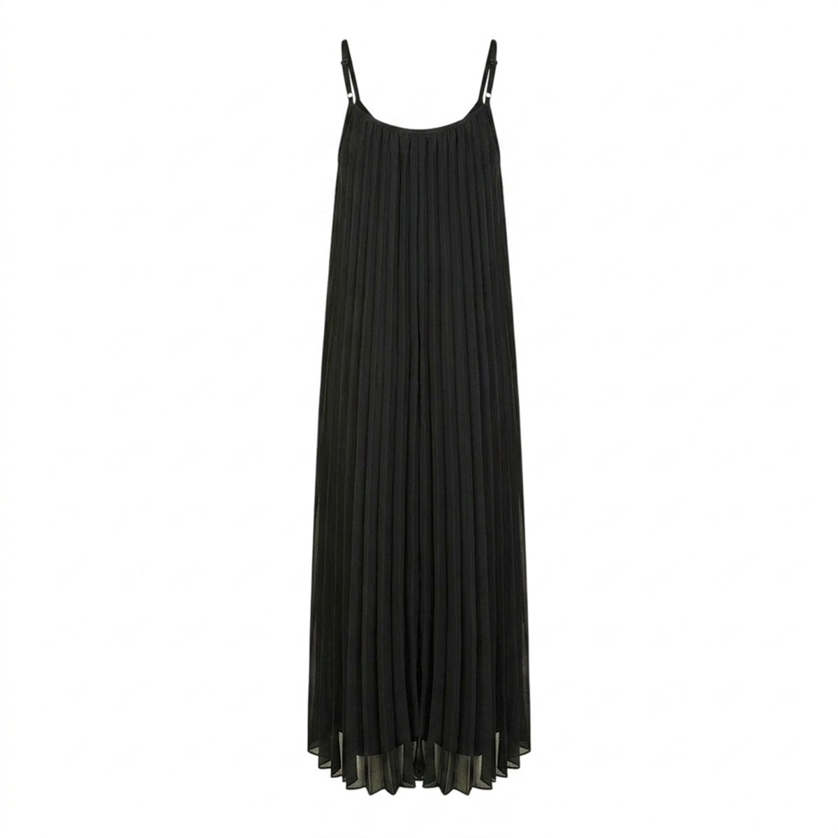 Black - Back - Vero Moda Womens-Ladies Katy Spaghetti Strap Maxi Dress