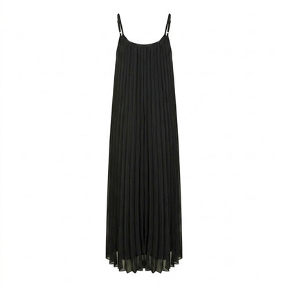 Black - Back - Vero Moda Womens-Ladies Katy Spaghetti Strap Maxi Dress