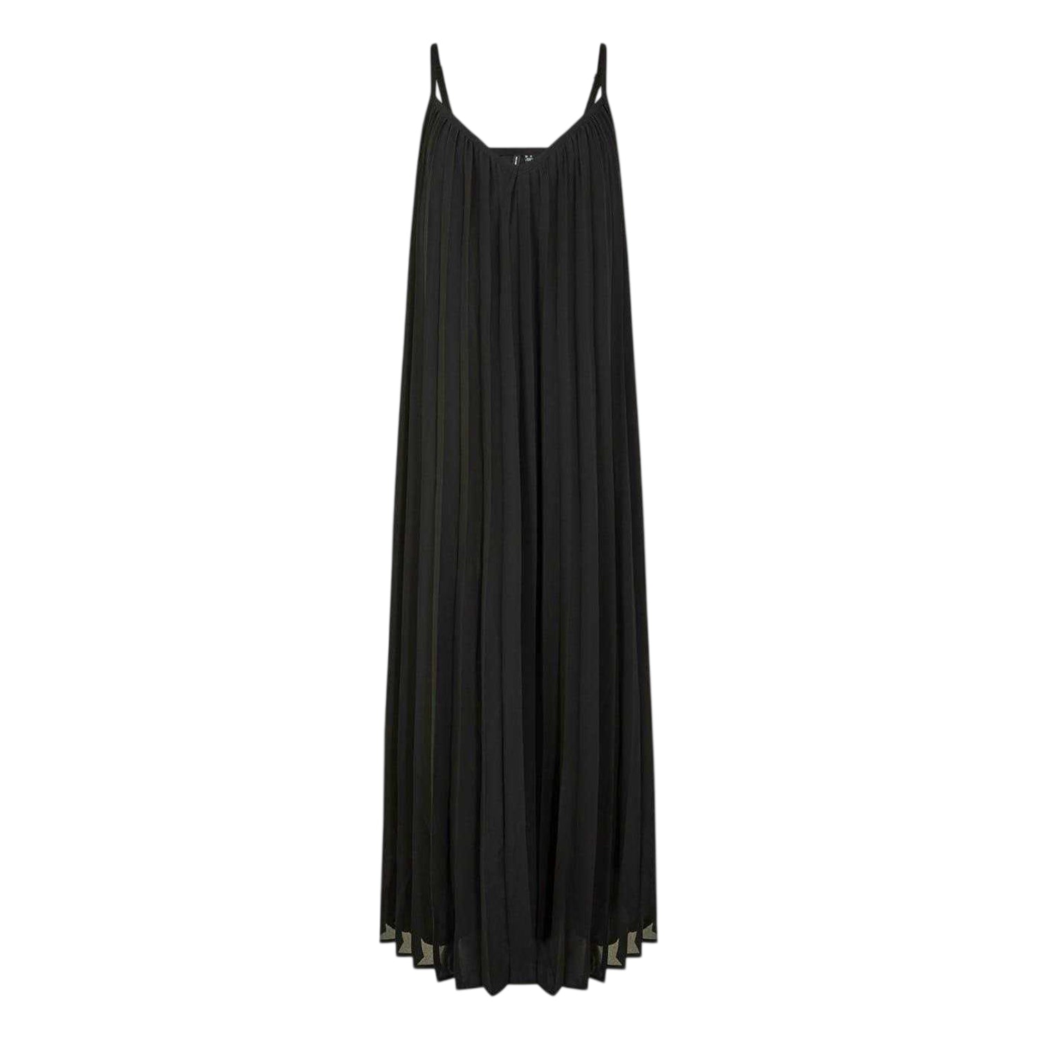 Black - Front - Vero Moda Womens-Ladies Katy Spaghetti Strap Maxi Dress