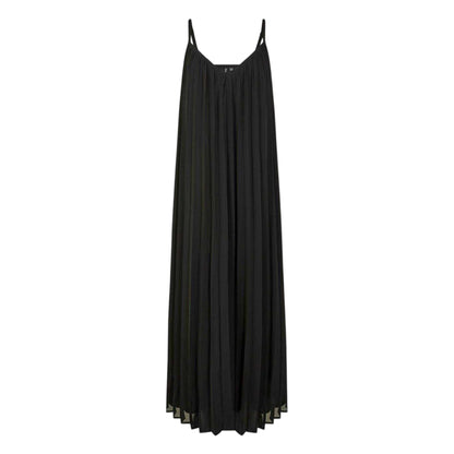 Black - Front - Vero Moda Womens-Ladies Katy Spaghetti Strap Maxi Dress