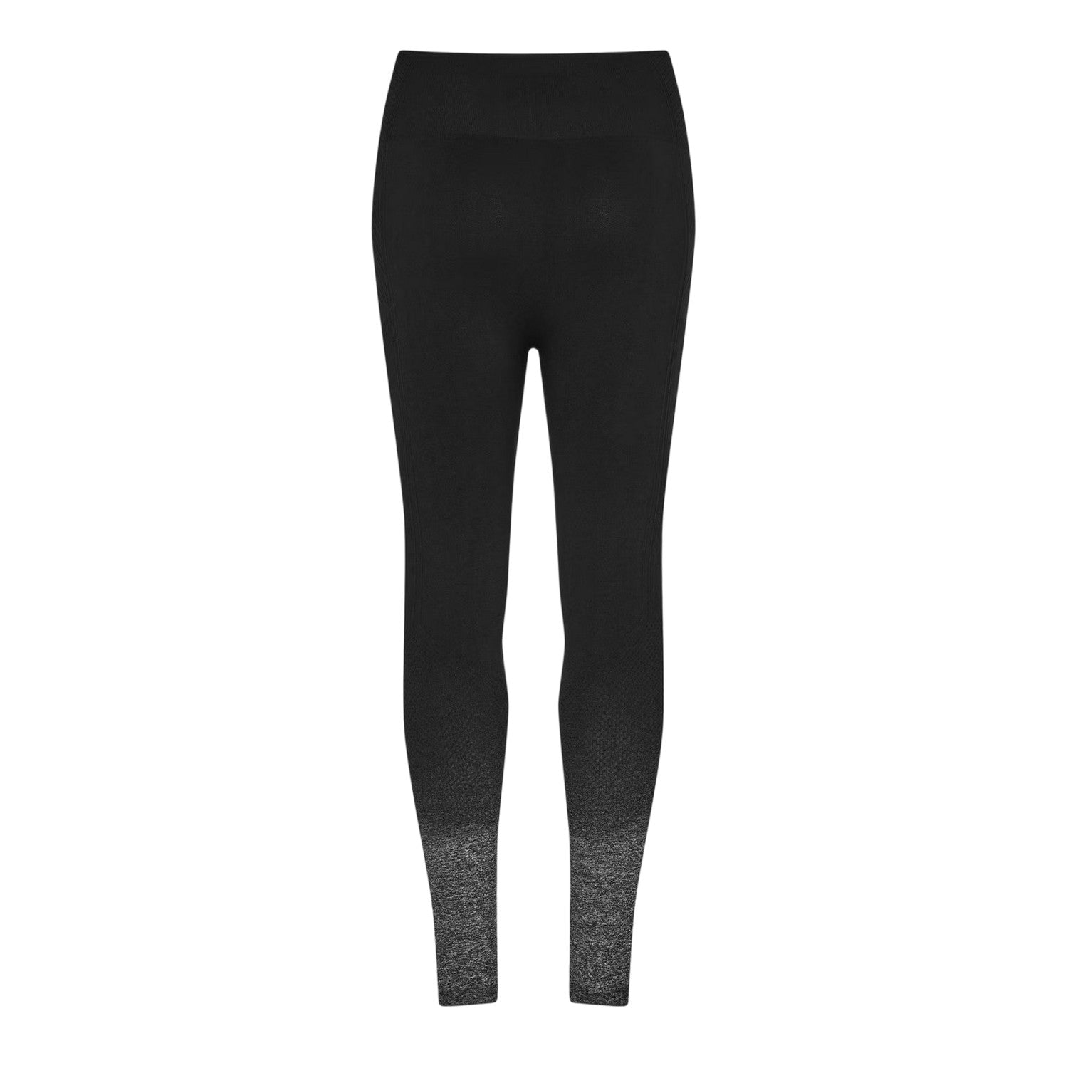 Black-Grey - Back - USA Womens-Ladies Ombre Leggings