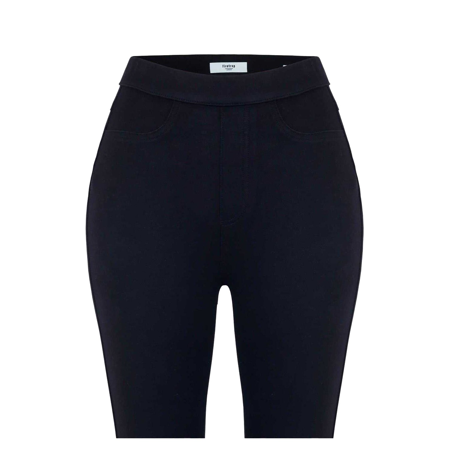 Black - Side - Firetrap Womens-Ladies Skinny Jeggings