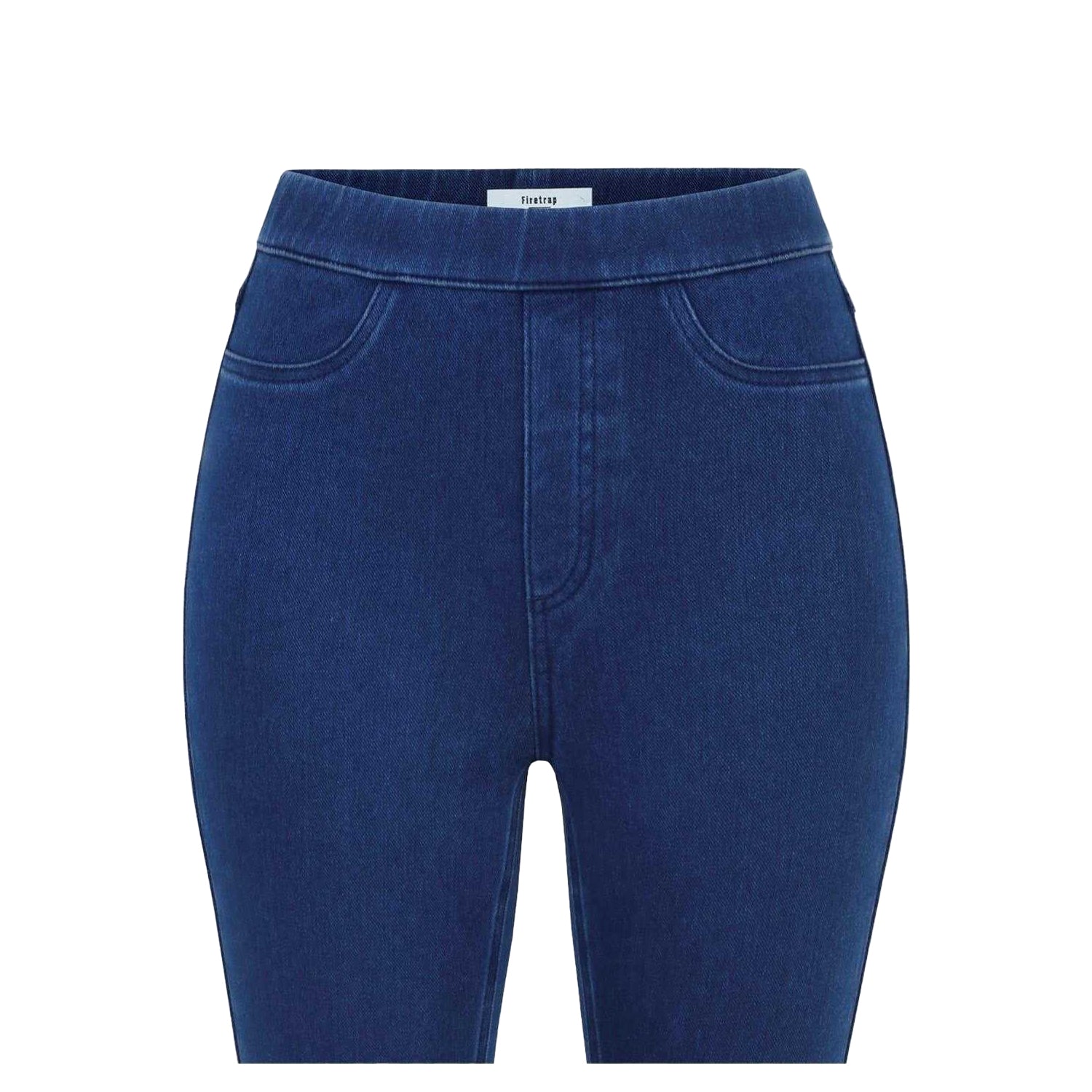 Denim Blue - Side - Firetrap Womens-Ladies Skinny Jeggings