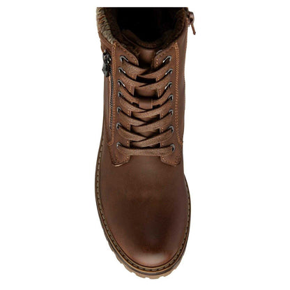 Brown - Lifestyle - Lotus Shoes Womens-Ladies Stefani Waterproof Ankle Boots