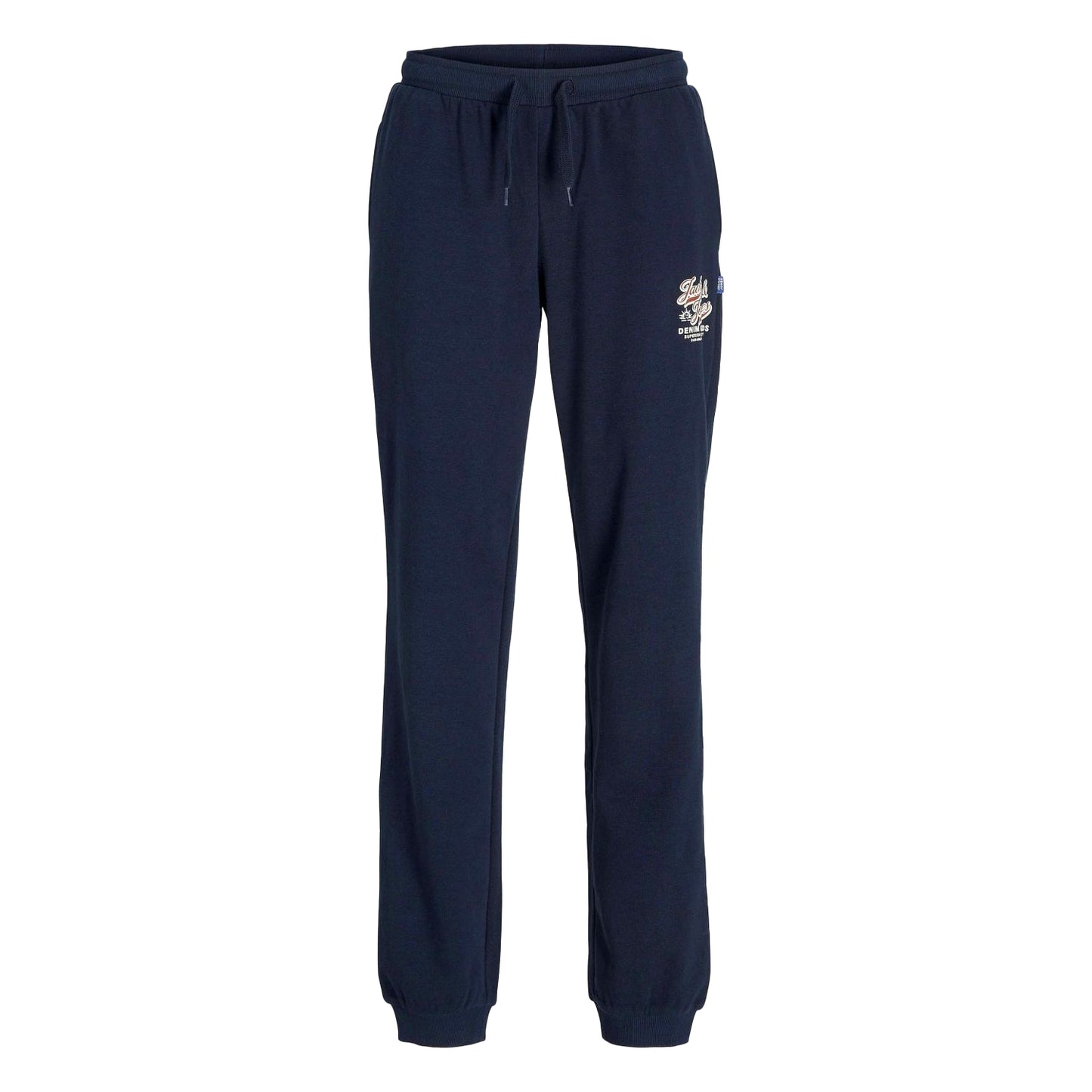 Sky Captain - Front - Jack And Jones Boys Cotton Blend Relaxed Fit Joggers