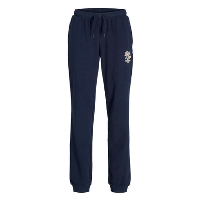 Sky Captain - Front - Jack And Jones Boys Cotton Blend Relaxed Fit Joggers