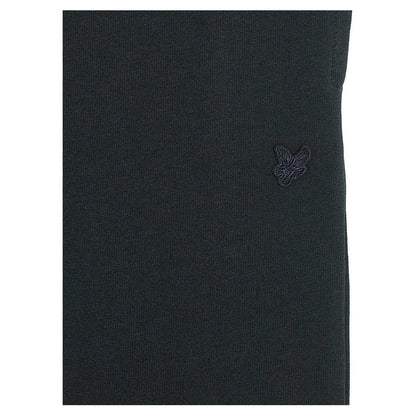Dark Navy - Side - Lyle & Scott Boys Eager Fleece Joggers