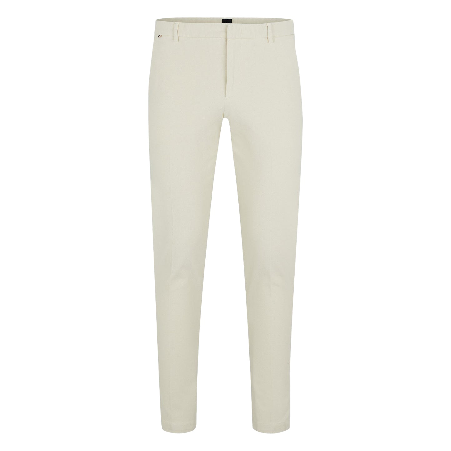 White - Front - Boss Mens Kaito1 Casual Chinos