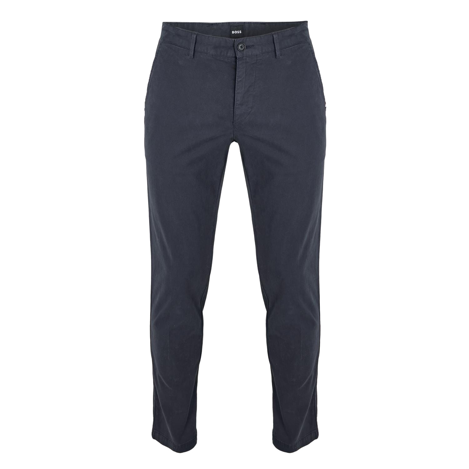 Dark Blue - Front - Boss Mens Crigan3 Chinos