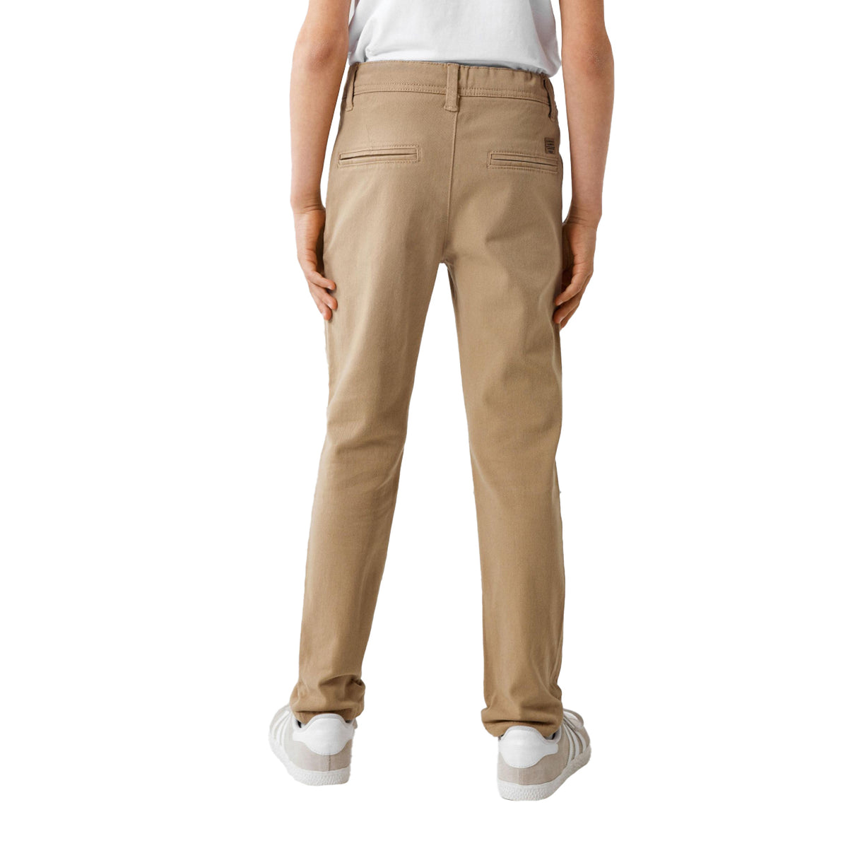 Brown - Lifestyle - Name It Boys Straight Leg Slim Chinos