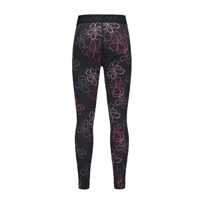 Floral - Back - USA Pro Girls Tight Leggings