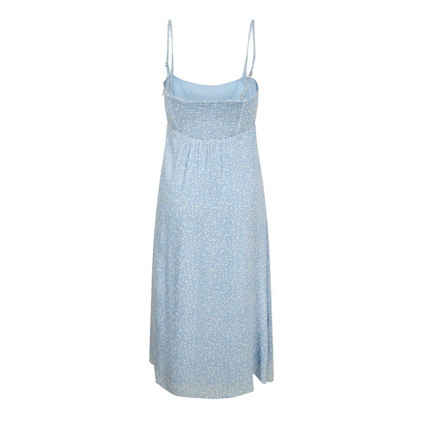 Blue - Back - Jack Wills Womens-Ladies Ditsy Floral Maxi Dress
