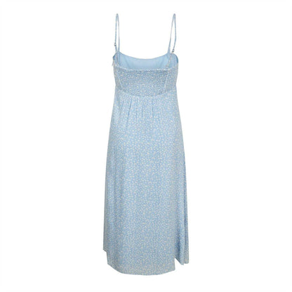 Blue - Back - Jack Wills Womens-Ladies Ditsy Floral Maxi Dress