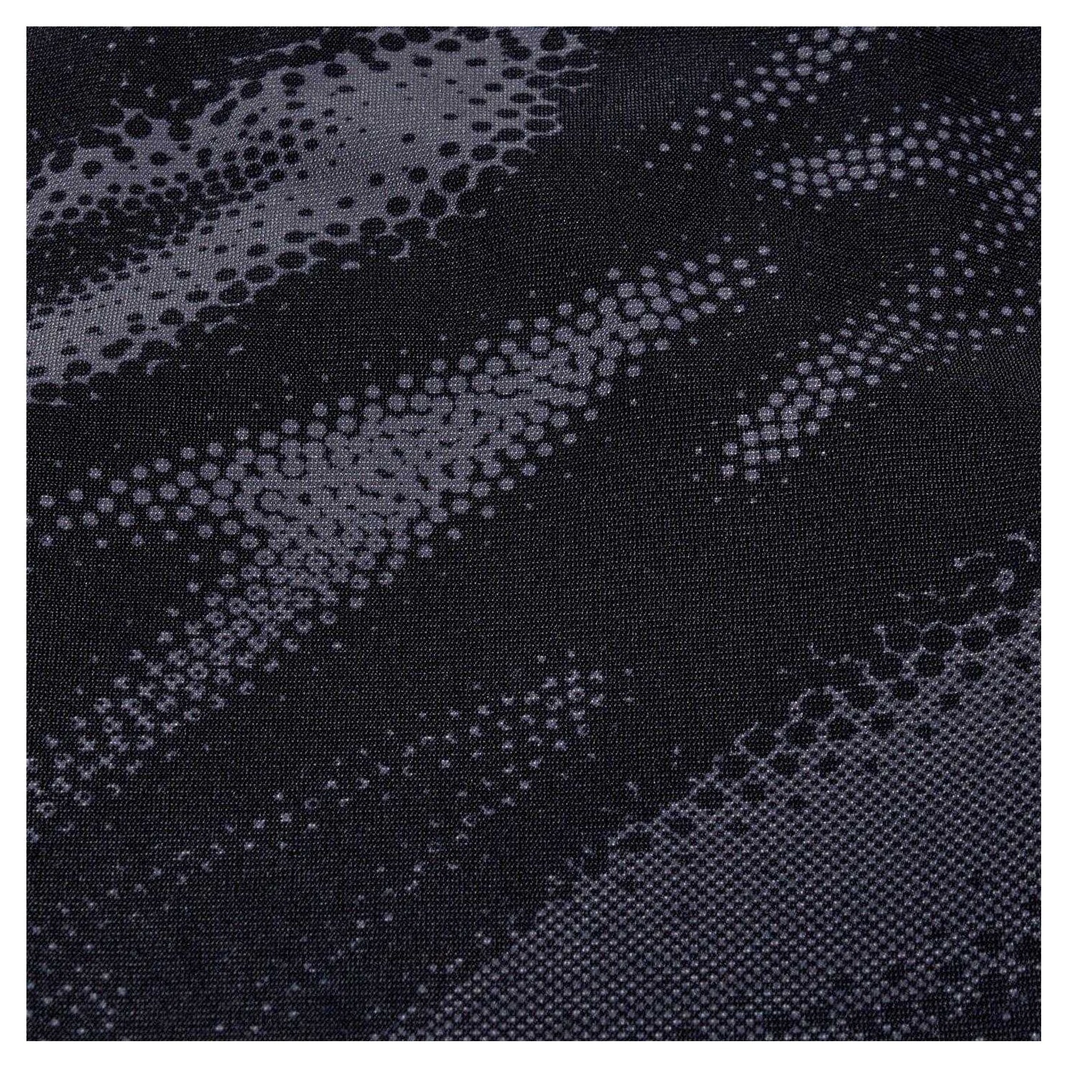 Black-Grey - Pack Shot - Speedo Womens-Ladies Hyper Boom Abstract One Piece Swimsuit
