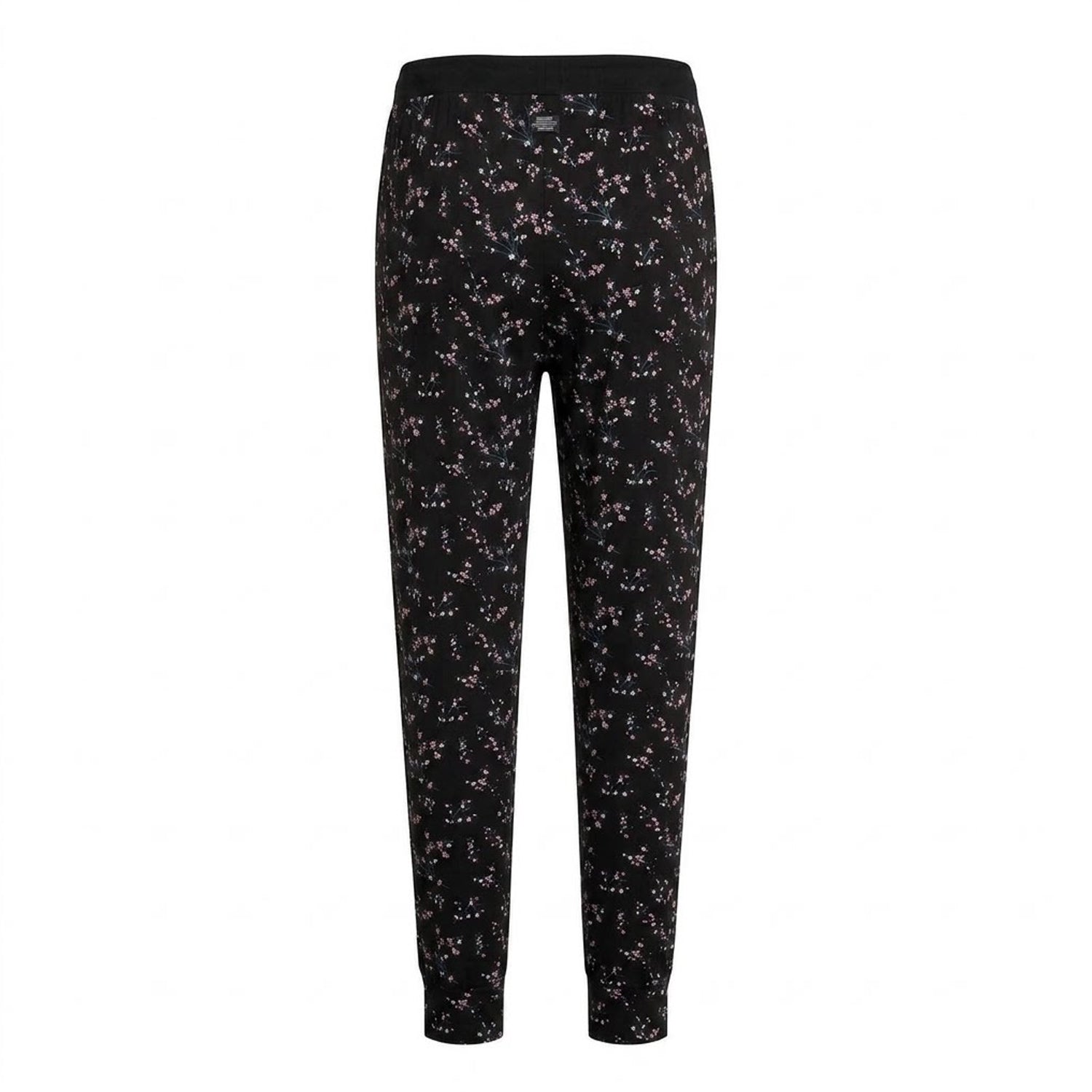 Black - Back - CCDK Copenhagen Womens-Ladies Floral Pyjama Bottoms