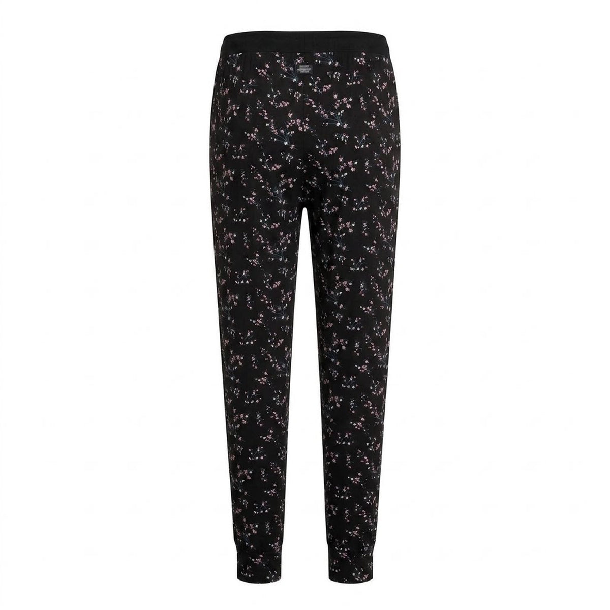 Black - Back - CCDK Copenhagen Womens-Ladies Floral Pyjama Bottoms