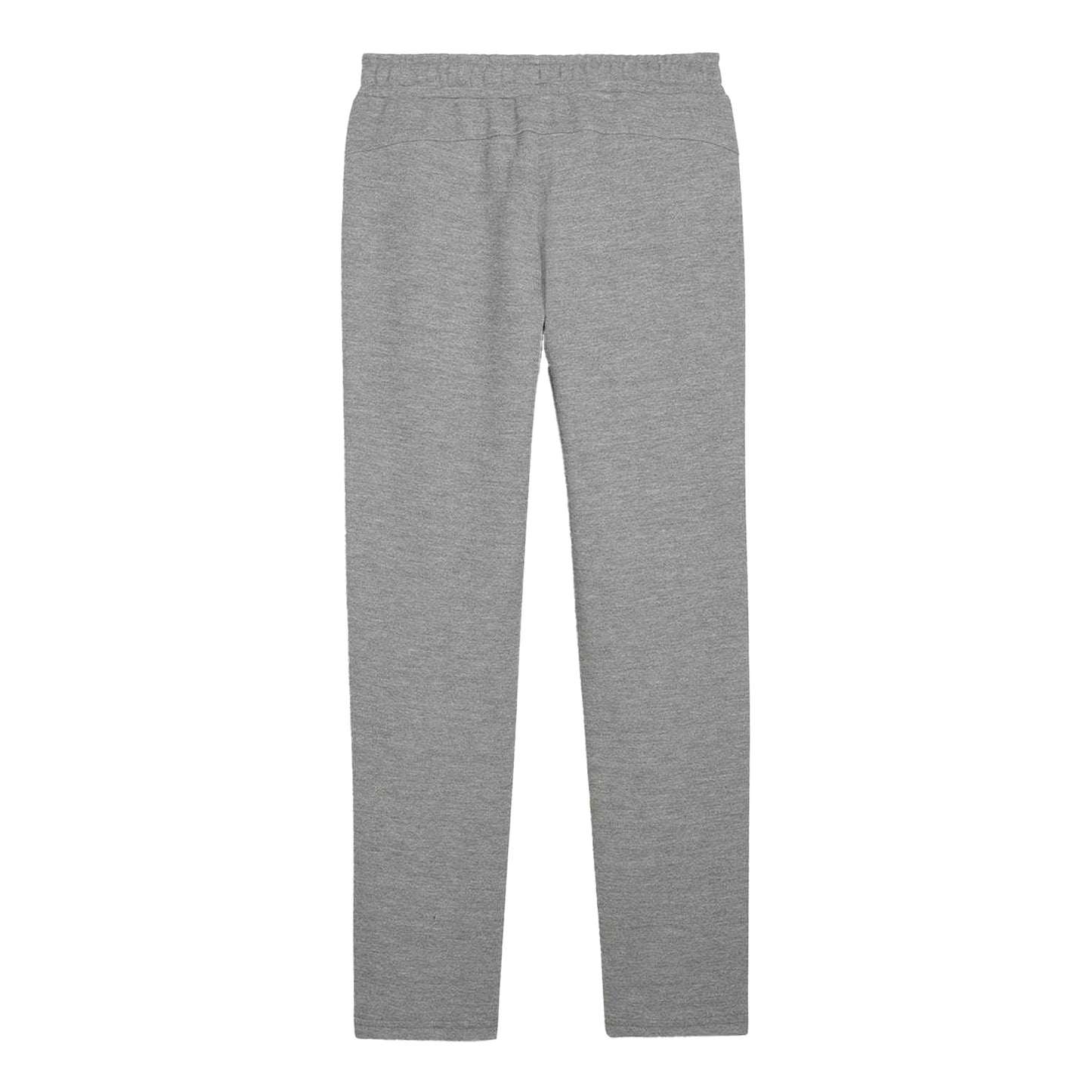 Grey - Back - Puma Boys TeamFINAL Casuals Knitted Joggers