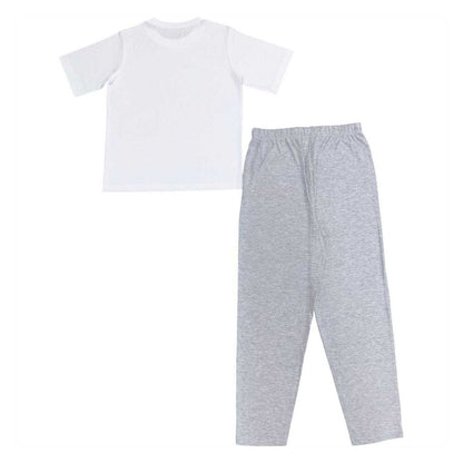 White-Brown - Back - Linea Womens-Ladies Bearhead Mothers Day Pyjama Set