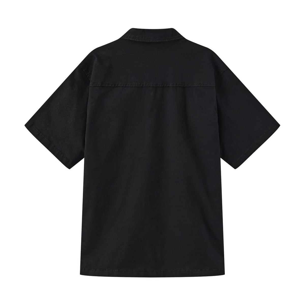 Black - Back - Firetrap Childrens-Kids Pocket Short-Sleeved Shirt