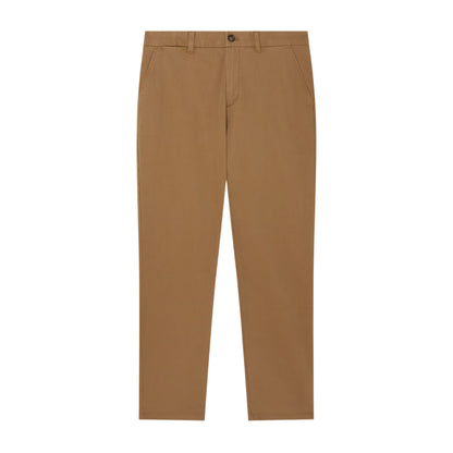 Tan - Front - Ted Baker Mens Plain Slim Chinos